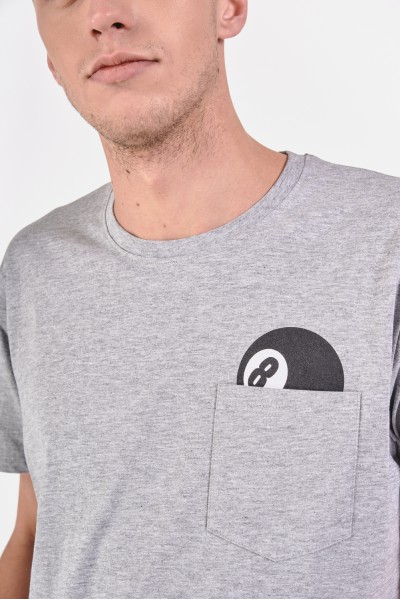 T-shirt z kieszonką na piersi T-shirt z kieszonką na piersi