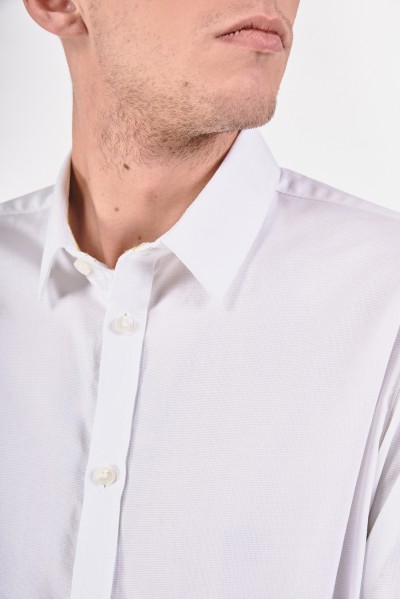 Elegancka biała koszula slim Elegancka biała koszula slim
