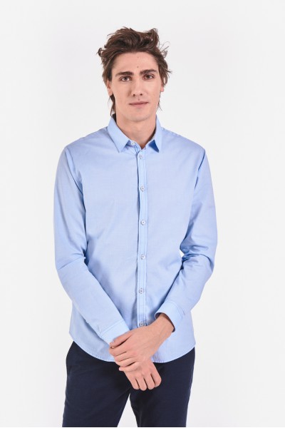 Elegancka biała koszula slim Elegancka biała koszula slim