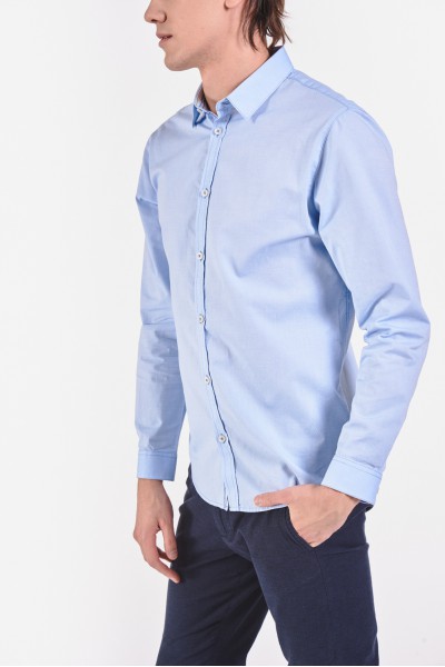 Elegancka biała koszula slim Elegancka biała koszula slim
