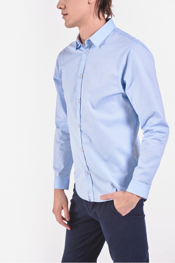 Elegancka biała koszula slim Elegancka biała koszula slim