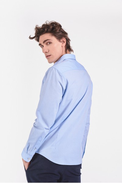 Elegancka biała koszula slim Elegancka biała koszula slim
