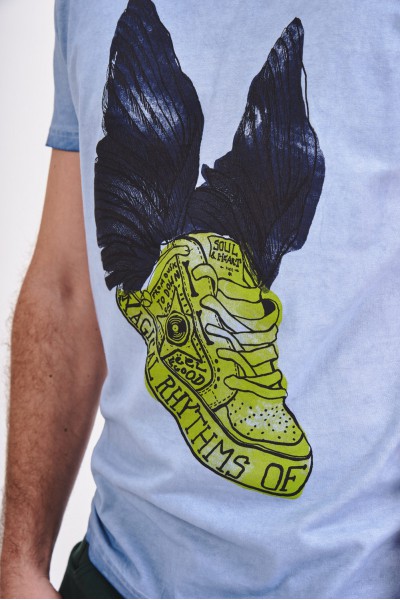 Klasyczny t-shirt z nadrukiem Klasyczny t-shirt z nadrukiem