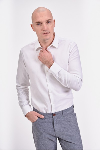Biała koszula slim Biała koszula slim