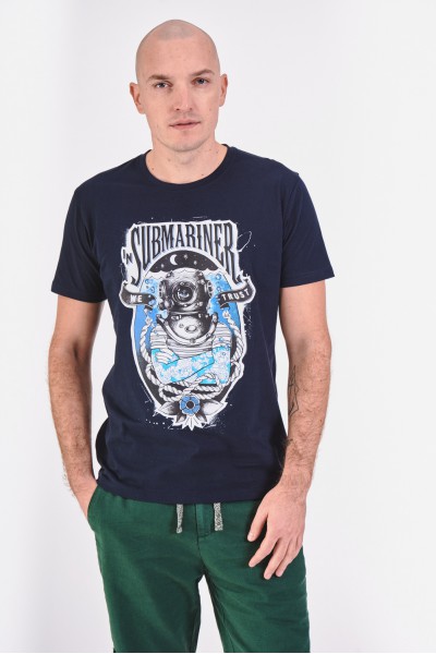 T-shirt z motywem nurkowania T-shirt z motywem nurkowania