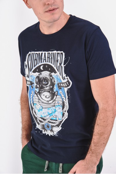 T-shirt z motywem nurkowania T-shirt z motywem nurkowania