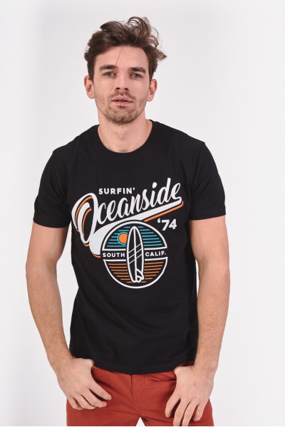 T-shirt z motywem surferskim T-shirt z motywem surferskim