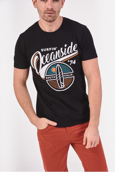 T-shirt z motywem surferskim T-shirt z motywem surferskim