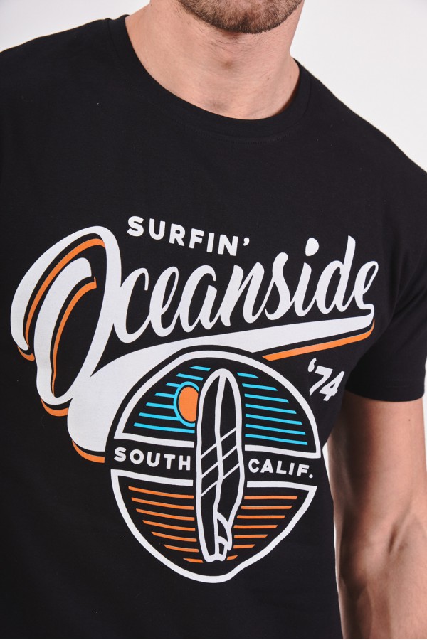 T-shirt z motywem surferskim T-shirt z motywem surferskim
