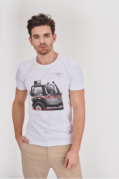 T-shirt z niedźwiedziem T-shirt z niedźwiedziem