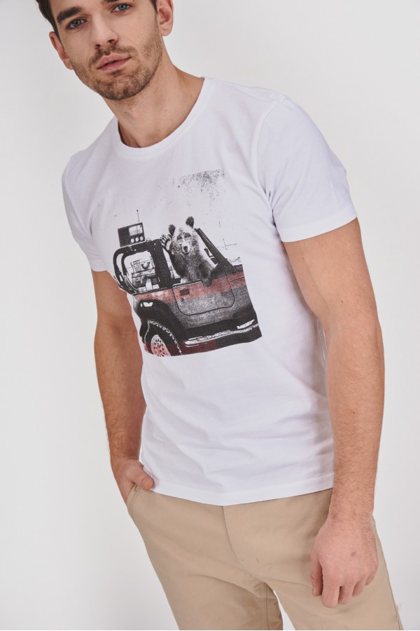 T-shirt z niedźwiedziem T-shirt z niedźwiedziem