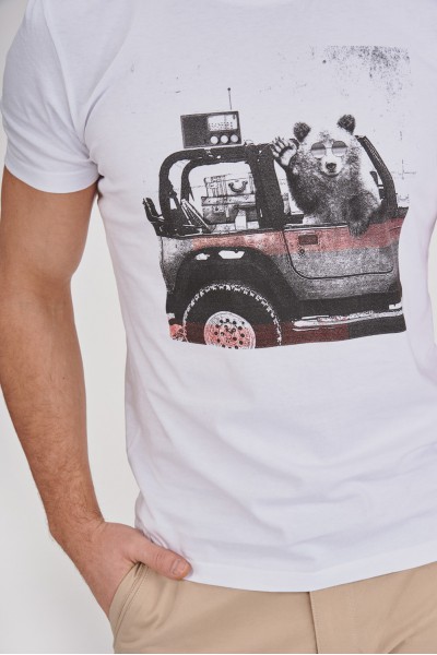 T-shirt z niedźwiedziem T-shirt z niedźwiedziem