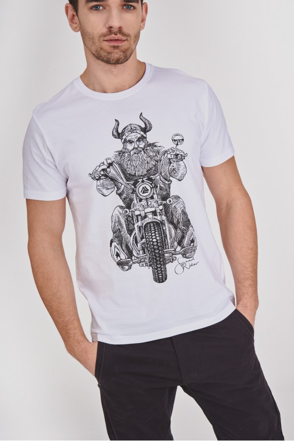 T-shirt z Wikingiem T-shirt z Wikingiem