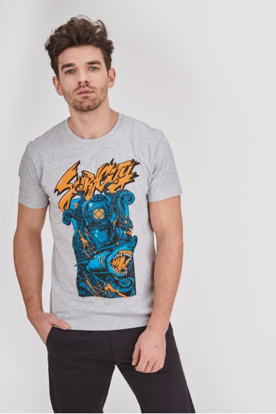 T-shirt z rekinem T-shirt z rekinem