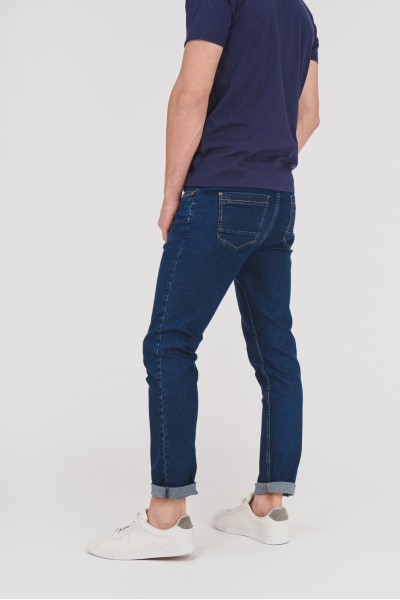 Dżinsowe spodnie z ciemnego denimu Dżinsowe spodnie z ciemnego denimu