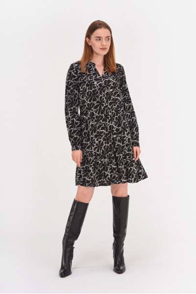 Rozkloszowana sukienka mini Rozkloszowana sukienka mini