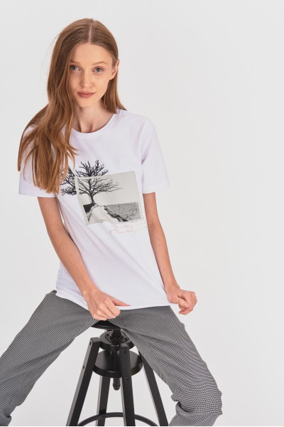 T-shirt z grafiką T-shirt z grafiką