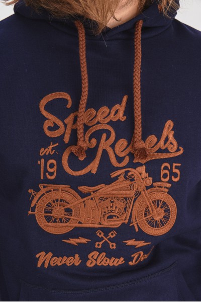 Bluza z motocyklowym motywem Bluza z motocyklowym motywem