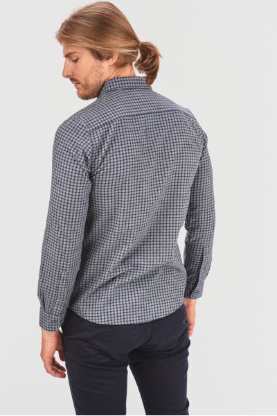 Koszula slim w kratę Koszula slim w kratę