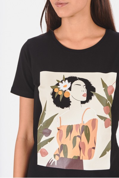 T-shirt z nadrukiem T-shirt z nadrukiem