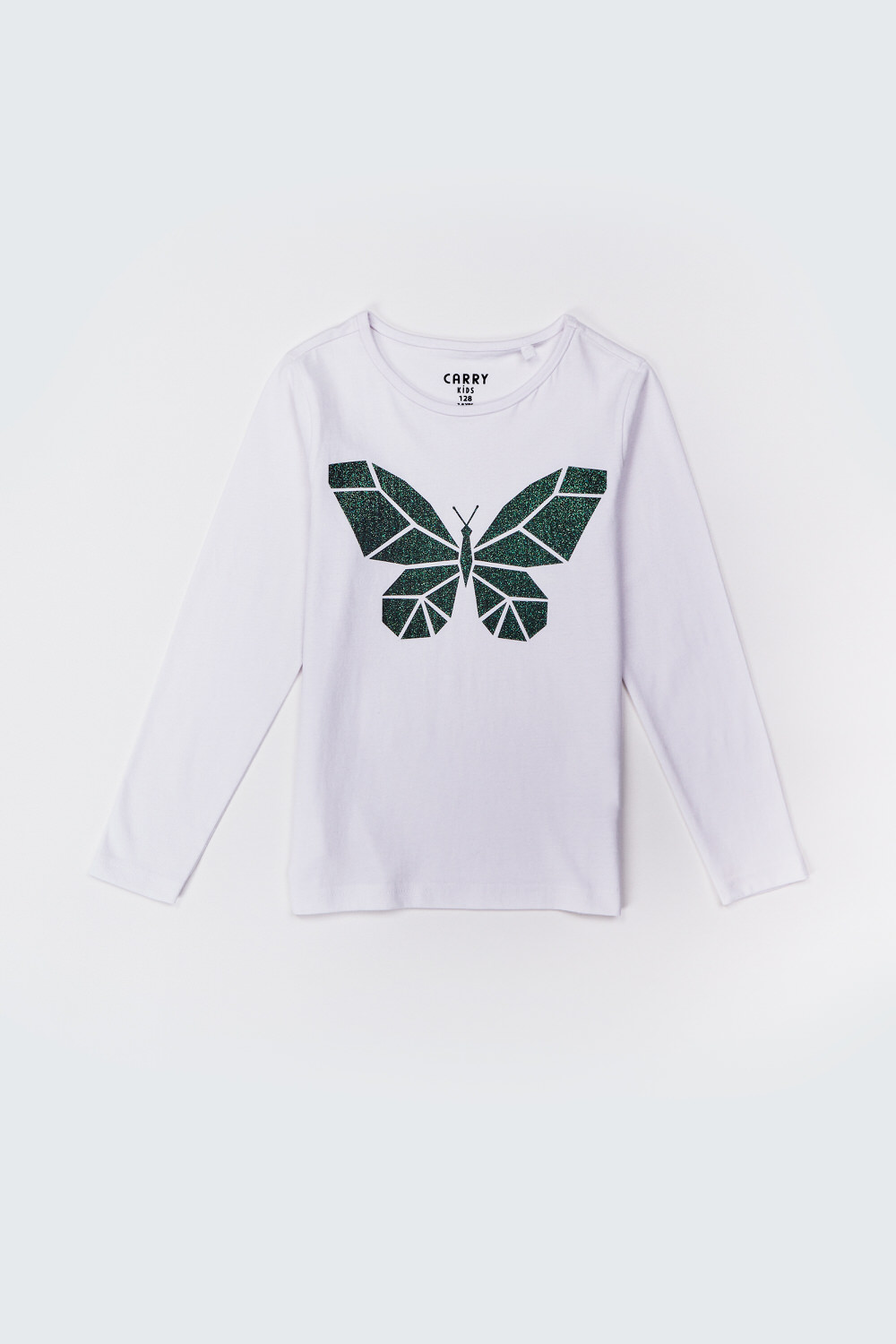 Koszulka z geometrycznym motylem