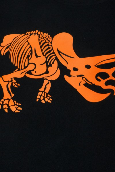 Koszulka ze szkieletem dinozaura Koszulka ze szkieletem dinozaura
