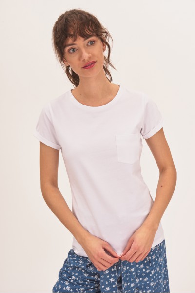 T-shirt z kieszonką T-shirt z kieszonką