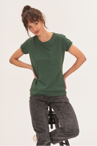 T-shirt z kieszonką T-shirt z kieszonką