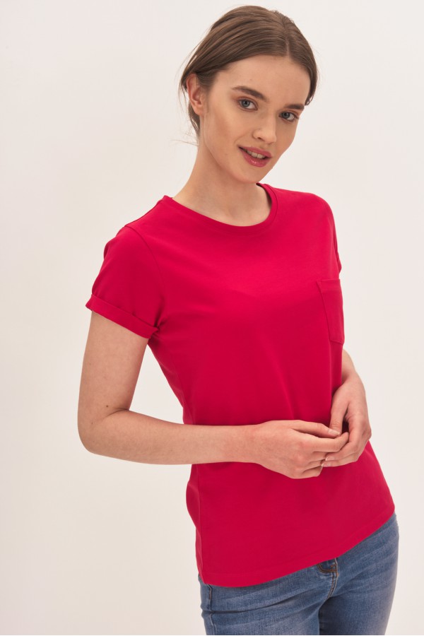 T-shirt z kieszonką T-shirt z kieszonką