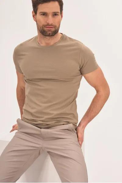 Gładki t-shirt