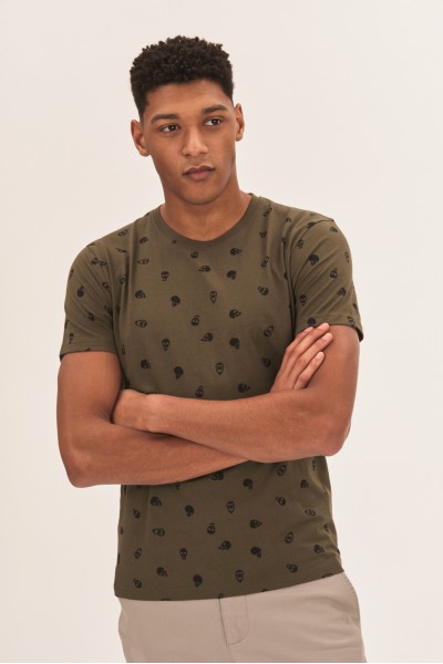 T-shirt w czaszki T-shirt w czaszki