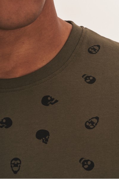 T-shirt w czaszki T-shirt w czaszki