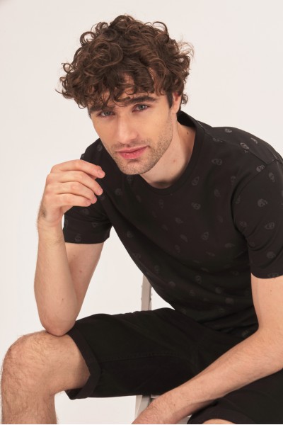T-shirt w czaszki T-shirt w czaszki