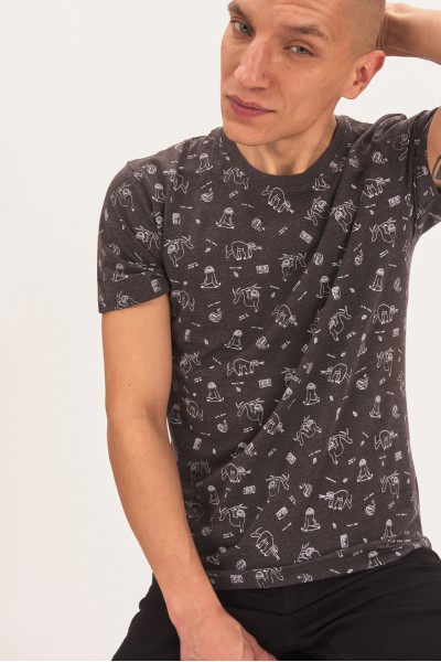 T-shirt w leniwce T-shirt w leniwce
