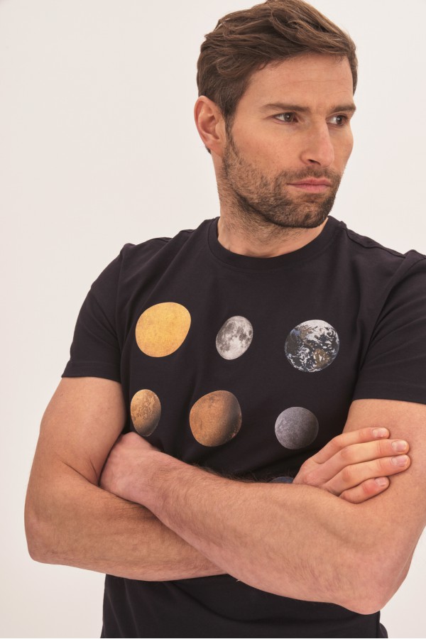 Koszulka z planetami Układu Słonecznego Koszulka z planetami Układu Słonecznego