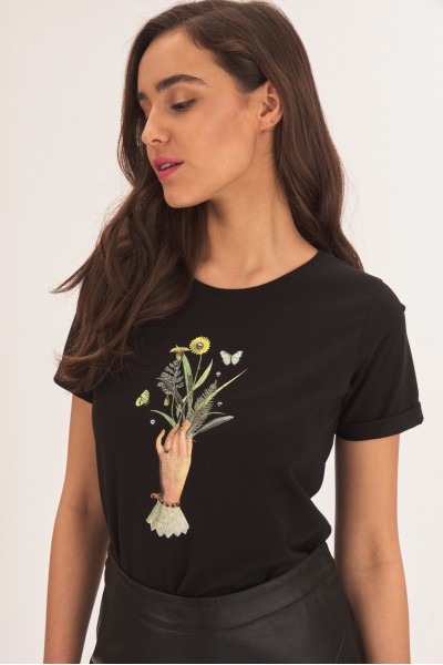 T-shirt z nadrukiem T-shirt z nadrukiem