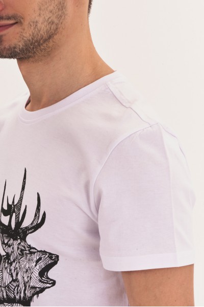 T-shirt z geometrycznymi zwierzętami T-shirt z geometrycznymi zwierzętami