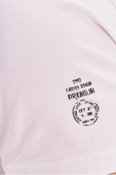 Bawełniany t-shirt z kieszonką Bawełniany t-shirt z kieszonką