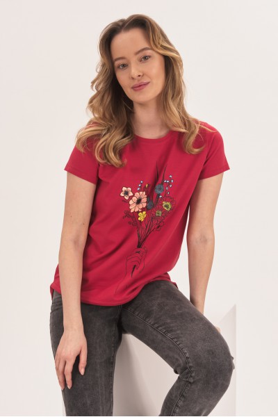 T-shirt z nadrukiem T-shirt z nadrukiem