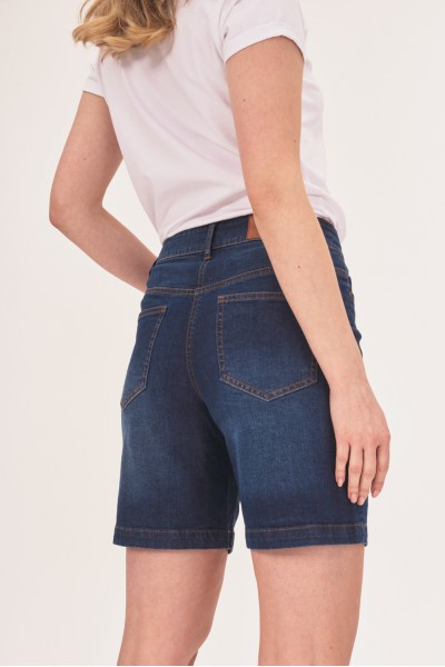 Jeansowe szorty high waist