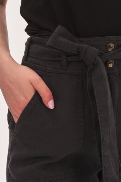 someday Spodnie materia\u0142owe br\u0105zowy W stylu casual Moda Spodnie Spodnie materiałowe 