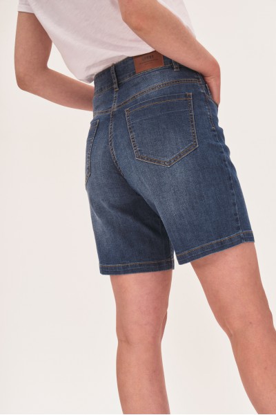 Jeansowe spodenki bermudy