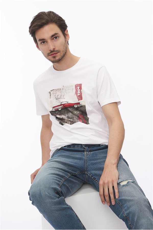 T-shirt z nadrukiem T-shirt z nadrukiem