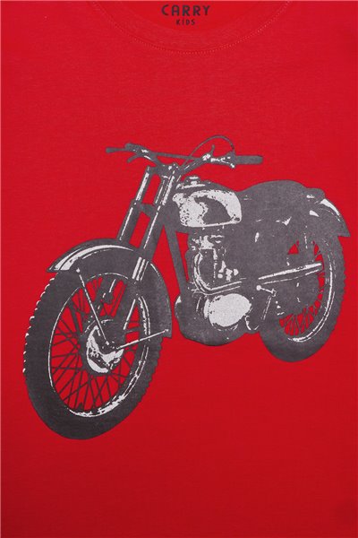 Koszulka z motocyklem Koszulka z motocyklem