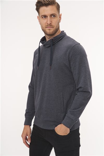 Bluza z melanżowego materiału Bluza z melanżowego materiału