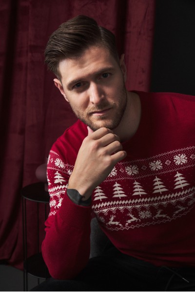 Sweter męski